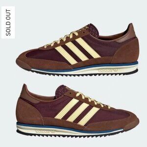 NWT Adidas SL 72 OG “Maroon Almost Yellow Preloved Brown” sneakers Size 8.5 Wmns